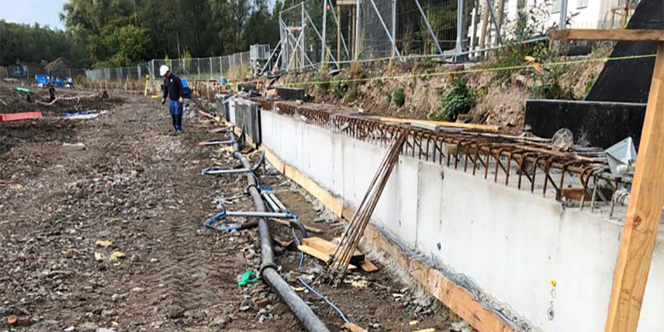 Papeteries phase 3, Genval | Le spécialiste du drainage assèche une fouille sur le site d’une  ancienne papeterie