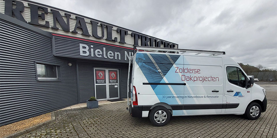 Zolderse Dakprojecten compte à 100 % sur Renault Trucks Master