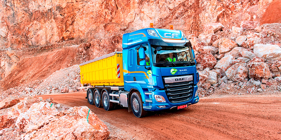 DAF Trucks NV  – Stand 508 | DAF élargit sa gamme destinée au secteur de la construction