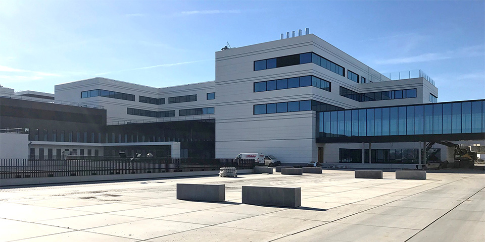 Clinique du MontLégia, Liège | 4000 m² de toitures-parking pour un tout nouvel hôpital