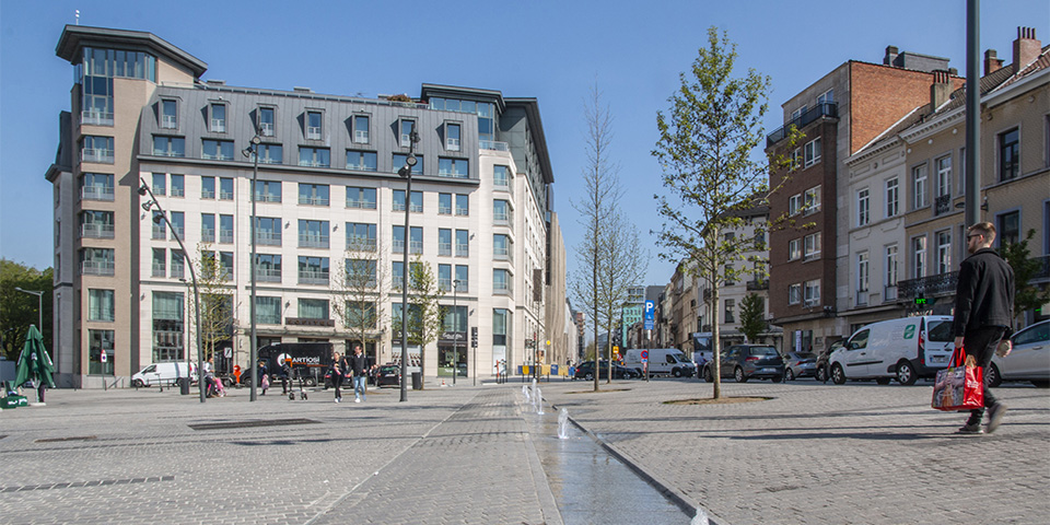 Place Jourdan, Etterbeek | Un nouveau visage, plus  convivial, pour la place Jourdan