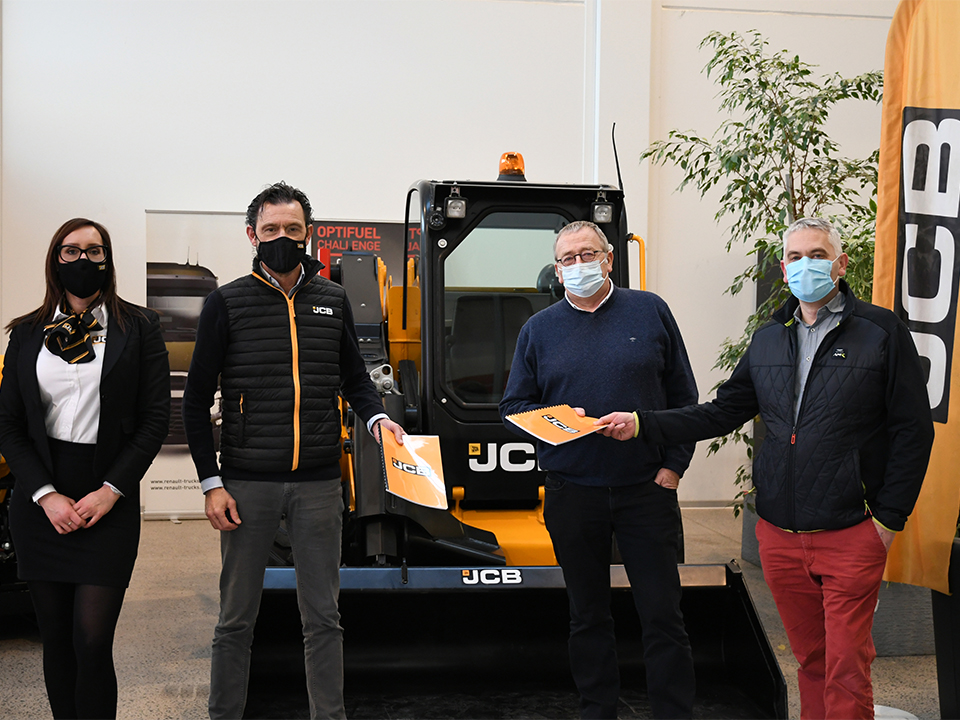JCB Belgium NV et AB Lens Motor annoncent leur partenariat