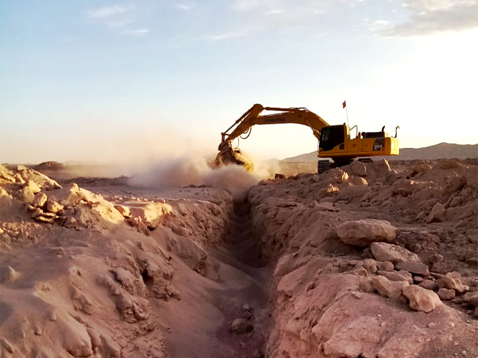 Terres, roches excavées et sable, comment les gérer sur place?
