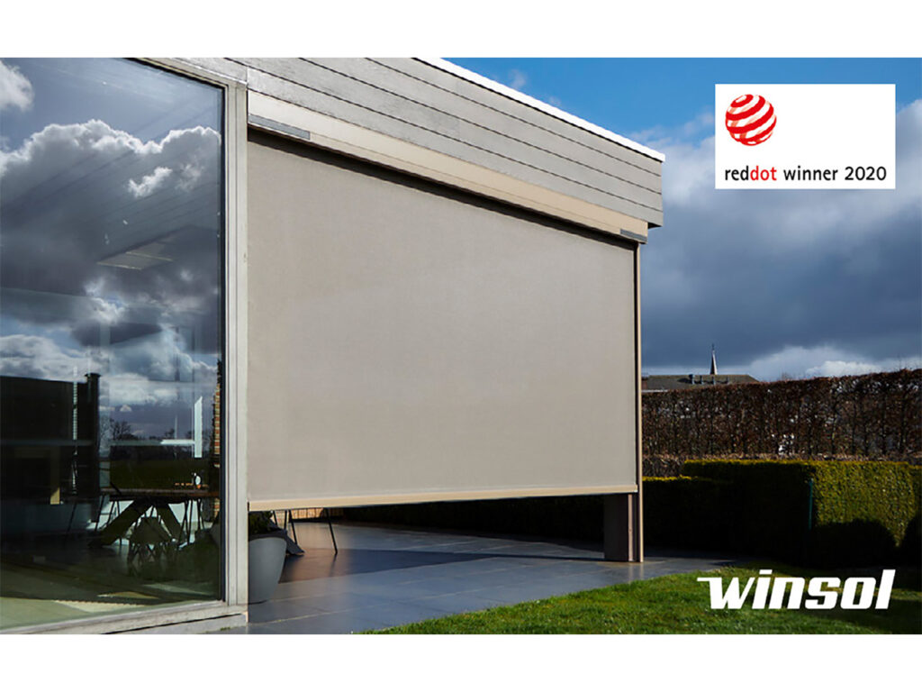 De plus grandes surfaces à portée de store avec les protections solaires primées Winsol