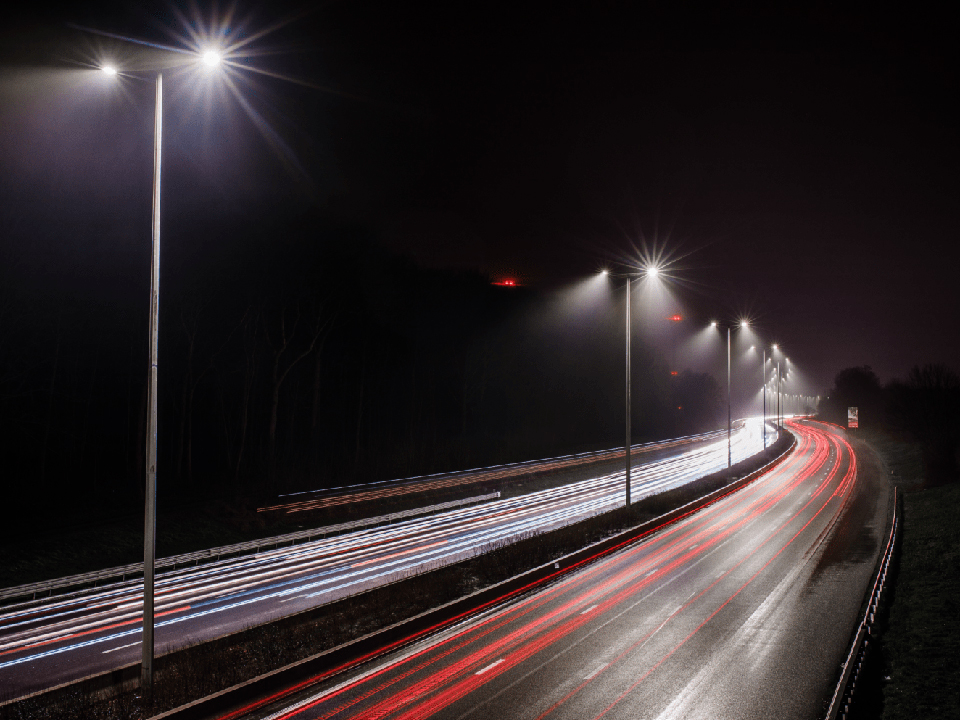 La modernisation de l’éclairage des autoroutes wallonnes déjà visible de l’espace par thomas pesquet