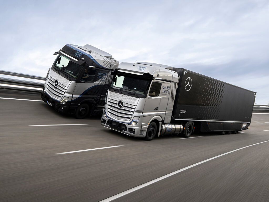 Innovation majeure : Daimler Truck teste un camion à pile à combustible avec de l’hydrogène liquide