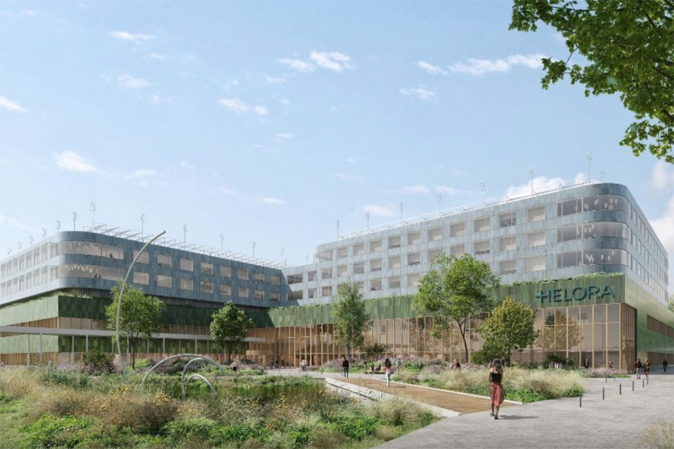 L’équipe Archipelago – VK architects+engineers – Tractebel remporte le projet des 5 nouveaux hôpitaux pour le réseau HELORA