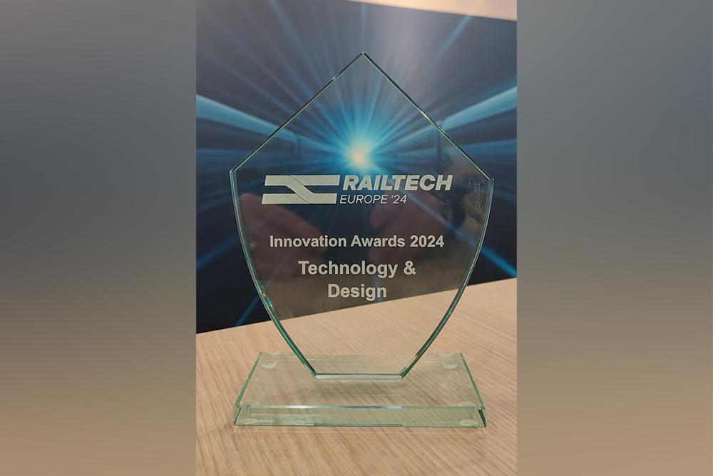 Infrabel remporte le RailTech Innovation Award 2024